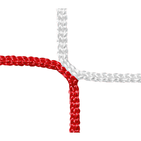 Schutznetz Stoppnetz 2-farbig MS ø 4 mm, MW 120 mm - nach Maß