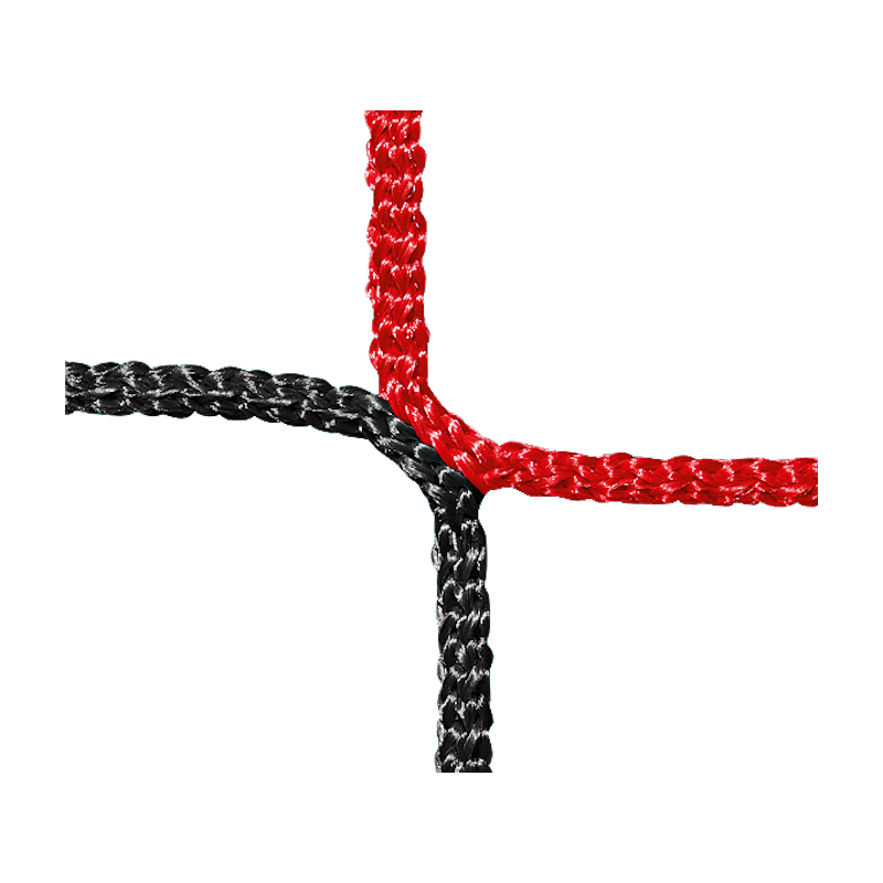 Schutznetz Stoppnetz 2-farbig MS ø 4 mm, MW 120 mm - nach Maß