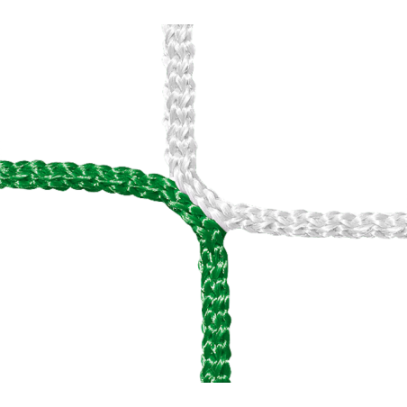 Schutznetz Stoppnetz 2-farbig MS ø 4 mm, MW 120 mm - nach Maß