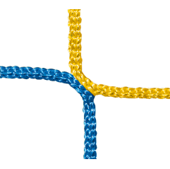 Schutznetz Stoppnetz 2-farbig MS ø 4 mm, MW 120 mm - nach Maß