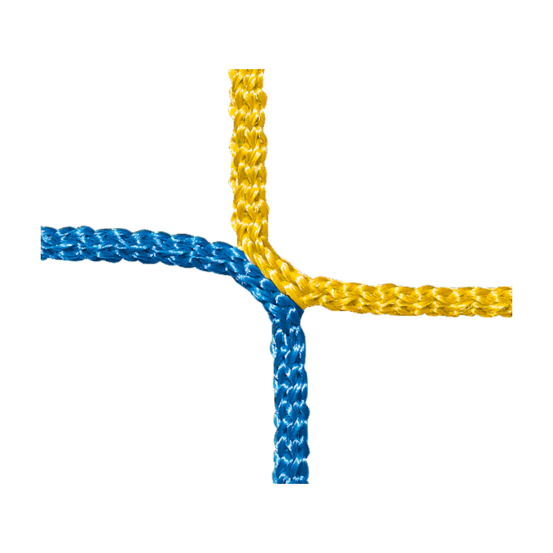 Schutznetz Stoppnetz 2-farbig MS ø 4 mm, MW 120 mm - nach Maß Schutznetz Stoppnetz 2-farbig MS ø 4 mm, MW 120 mm - nach Maß