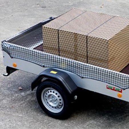 Anhängernetz ø 1,8 mm Größe 3,00 x 4,00 m mit elastischer Spannleine