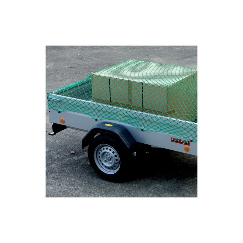 Anhängernetz ø 4,0 mm Größe 3,0 × 4,0 m mit Gummispannleine Anhängernetz ø 4,0 mm Größe 3,0 × 4,0 m mit Gummispannleine