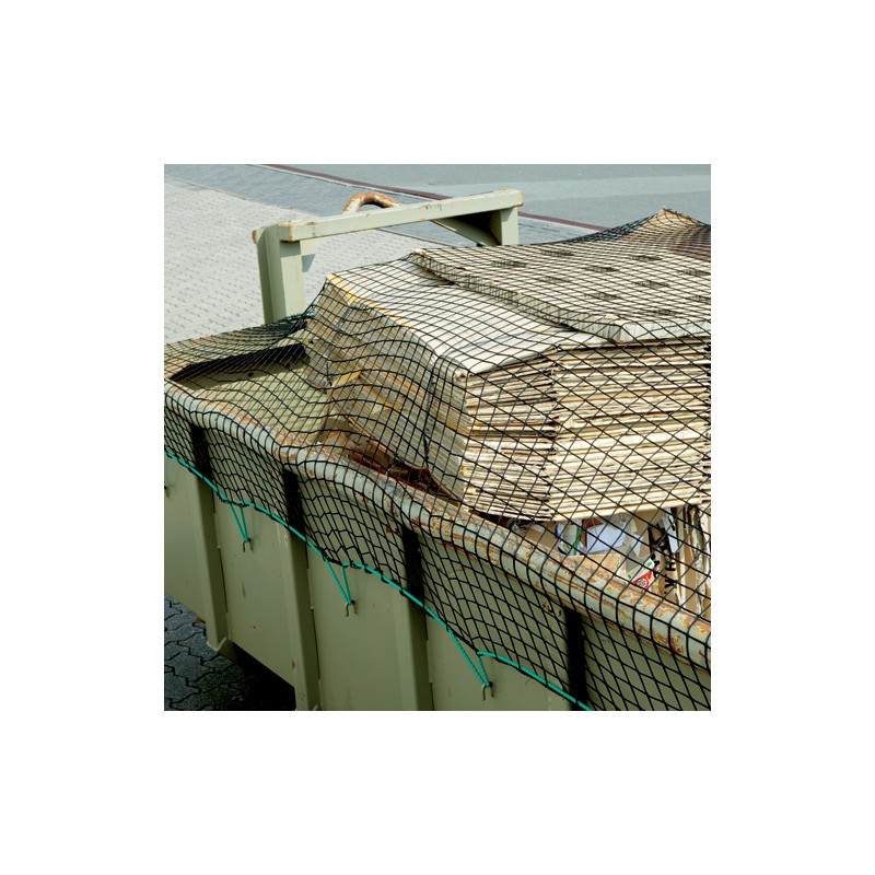 Containernetz Container-Abdecknetz ø 2,5 mm Größe 3,50 x 5,0 m Containernetz Container-Abdecknetz ø 2,5 mm Größe 3,50 x 5,0 m