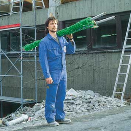 Netzschutzwand (einbaufertig) 2,0 x 2,50 m, MW: 60 mm