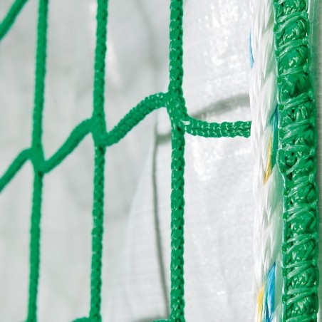 Auffangnetz Ø 5 mm - 100mm MW mit luftundurchlässiger Plane 6 x 10 m