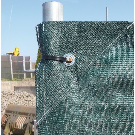 Bauzaunblenden aus Polyethylen, Größe: 1,80 x 3,45 m