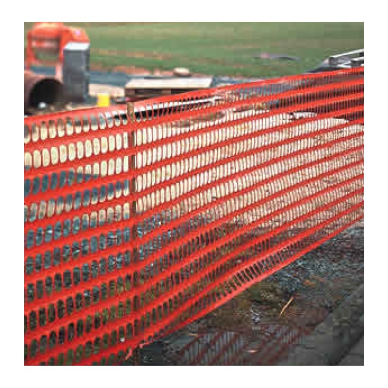 Baustellen-Sicherheitszaun, ca. 200 g/m², Größe: 1 x 50 m Baustellen-Sicherheitszaun, ca. 200 g/m², Größe: 1 x 50 m