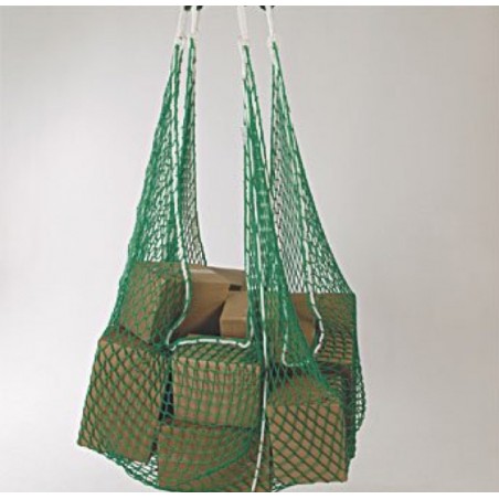 Lastentransportnetz, Hebenetz 4x4 Meter, Nutzlast 1 Tonne, 60 mm Maschenweite